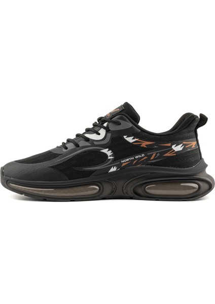 Crazy Erkek Sneakers - Siyah Oranj