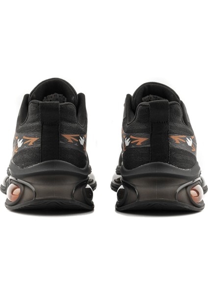 Crazy Erkek Sneakers - Siyah Oranj