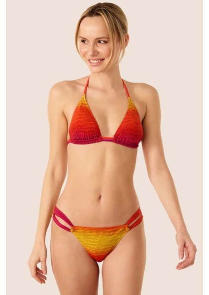 3533 Turuncu Bikini Takımı