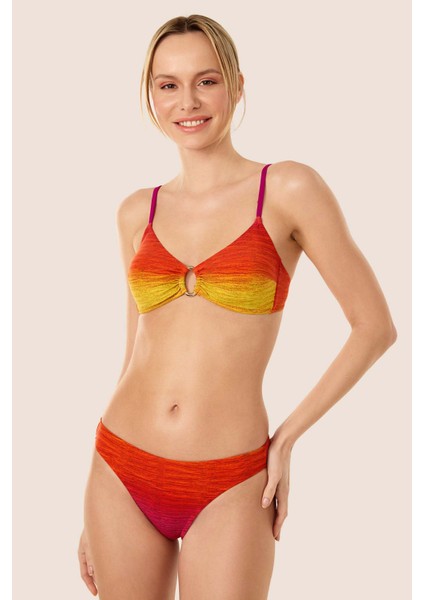 3501 Turuncu Bikini Takımı