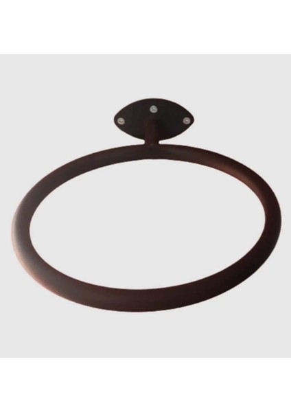 HouseLab Shop Metal Top Tutucu Duvara Monte Yuvarlak Çok Amaçlı Raf Kask Tutucu
