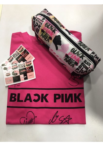 Blackpink T- Shirt Kalemlik Sticker Kombin