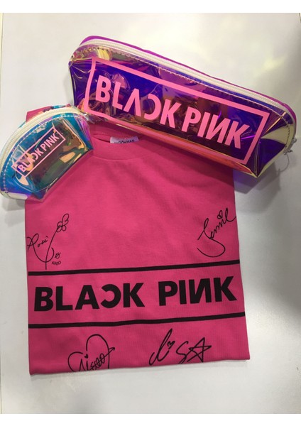 Blackpink T-Shirt Kalemlik Cüzdan Kombin