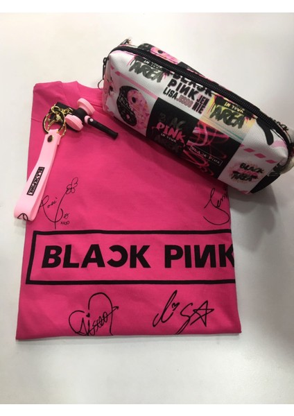 Blackpink T-Shirt Kalemlik Anahtarlık Kombin