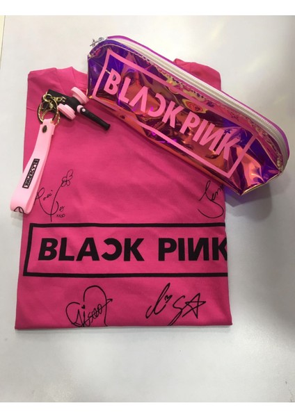 Blackpink T-Shirt Kalemlik Anahtarlık Kombin