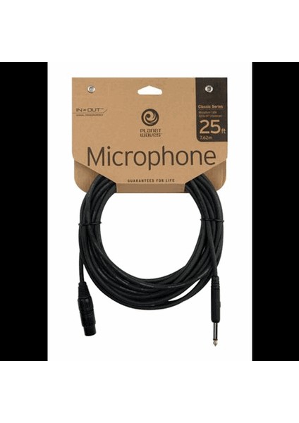 Mikrofon Kablo 25 Inch Xlr Fm To 1/4 Unbal