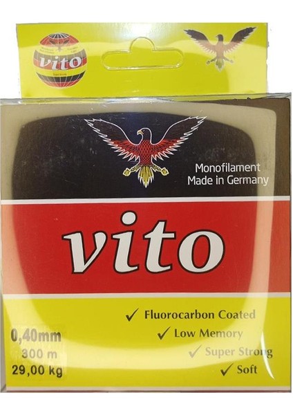 300 mt Fluorocarbon Coated Misina Yeşil