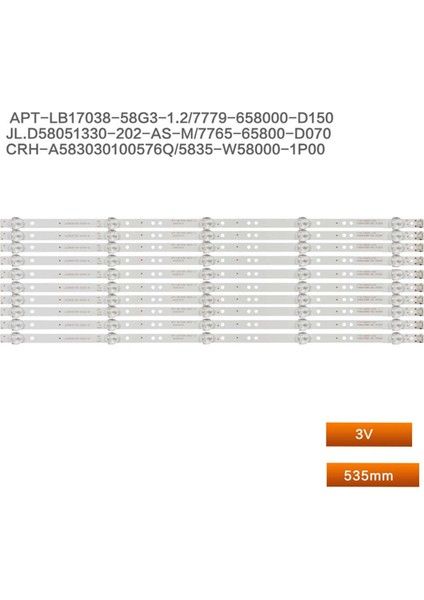 Grundıg 58 Gcu 8900B LED Bar