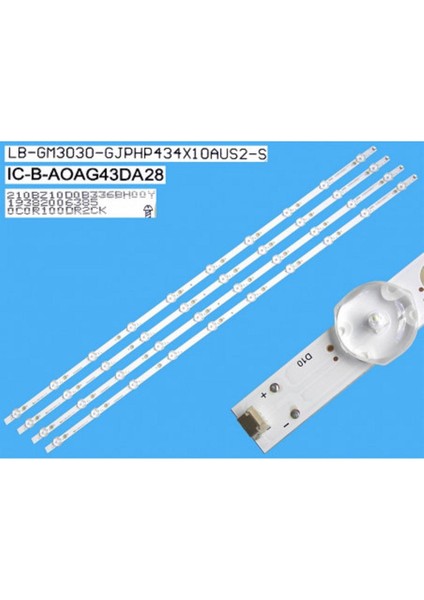 Phılıps 43PUS6504/12 LED Bar, IC-B-AOAG43DA28