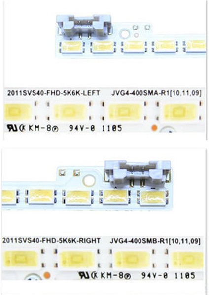 UE40D6500 LED Bar, 2011SVS40_56K_H1_1CH_PV_RIGHT62, 2011SVS40_56K_H1_1CH_PV_LEFT62