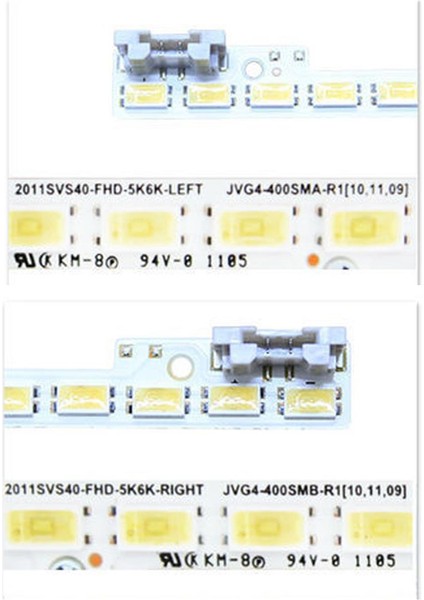 UE40D5000 LED Bar, 2011SVS40_56K_H1_1CH_PV_RIGHT62, 2011SVS40_56K_H1_1CH_PV_LEFT62