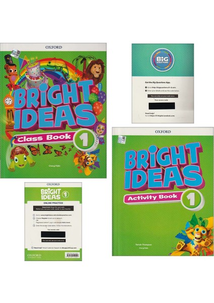 Oxford University Press Oxford Bright Ideas Level 1 Class Book + Activity Book + Iki Adet Kod