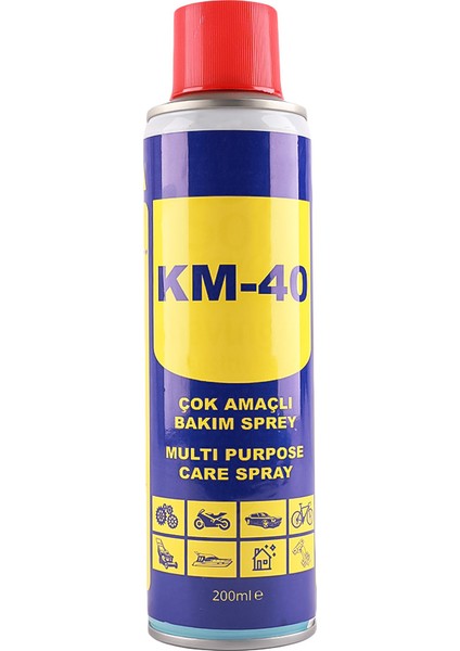 Auto Kama Km - 40 Pas Sökücü Yağlayıcı Bakım Spreyi - 200ML