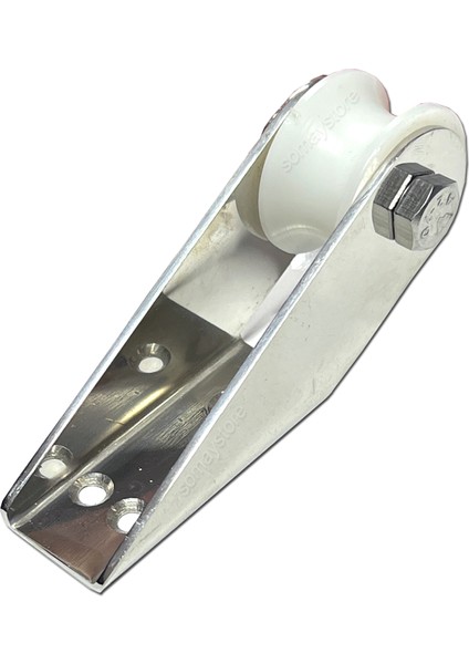 Tekne Burun Baş Makarası Paslanmaz 27x100mm Max 10mm Halat