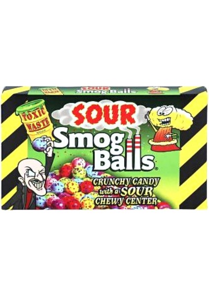 Toxic Waste Smog Balls Sour 85G