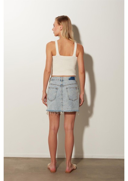 Ekru Fitilli V Yaka Triko Büstiyer SS23A4778EK fırsatları