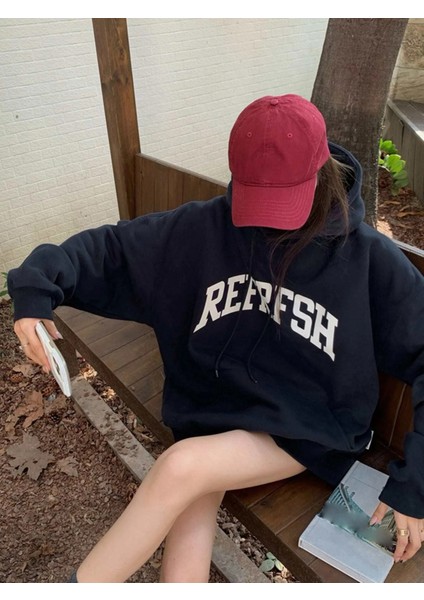 Kadın Refrfsh Baskılı Sweatshirt