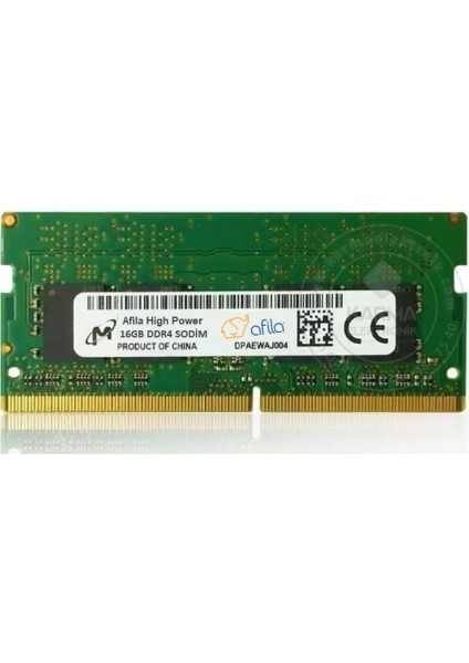 17G-CR0000, 17G-CR1000, 17G-CR2000 Notebook 16GB Ram Bellek