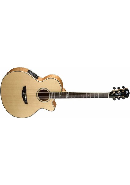 Elektro Akustik Gitar, Natürel, Fishman Presys Ble