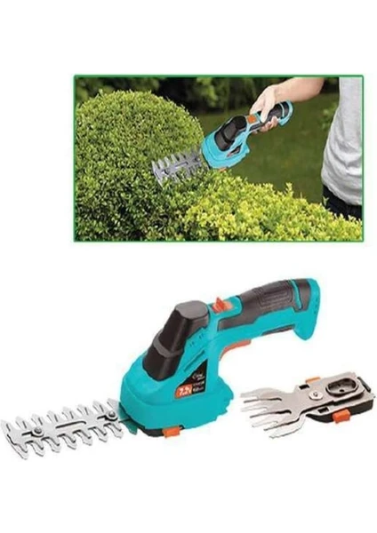 Garden Şarjlı Çit Çim Kesme Makinesi