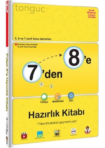 8. Sınıf 7 Den 8 E Hazırlık Kitabı Yayınları