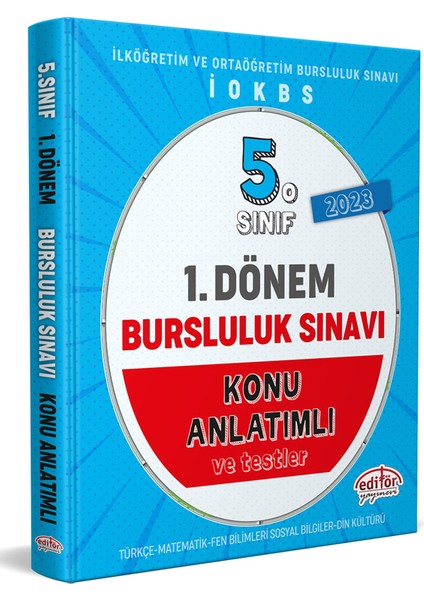 5. Sınıf 1. Dönem Bursluluk Sınavı Konu Anlatımlı