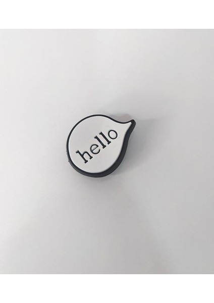 Terlik Süsü Silikon Terlik Sandalet Tokası Hello Aksesuar