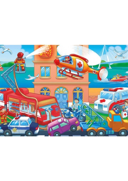 Rescue Missions Jumbo Puzzle 24 Parça