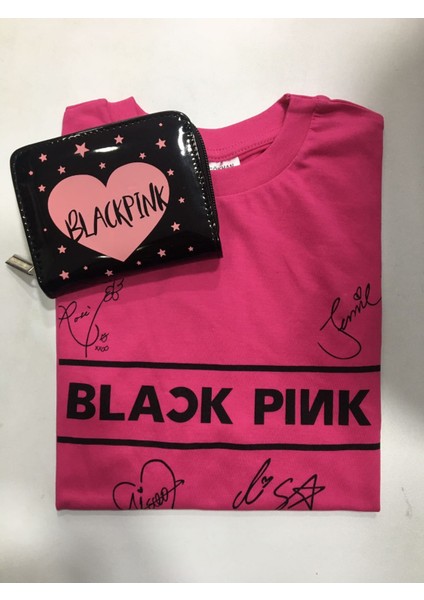 GC GÖKHAN CLUB Blackpink T-Shirt Cüzdan Kombin