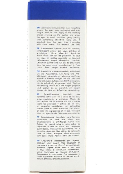 Organık Icerıklı Erkek Göz Cevresı Kremı BNC028 indirimleri
