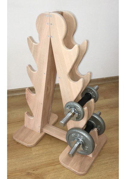 Ahşap Dambıl Standı modelleri