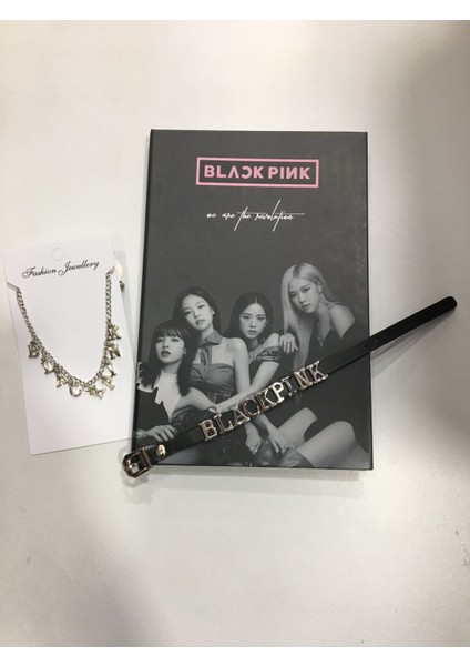 Blackpink Defter Kolye Bileklik Kombin