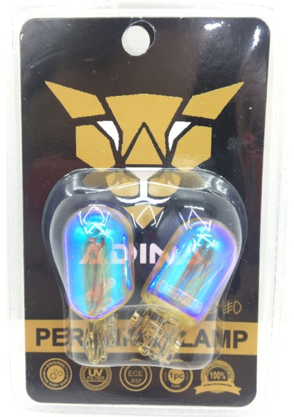 Diadem Ampul T20 W21/5W Park Sinyal Ampulü Gündüz Farı 12V 2'li Takım