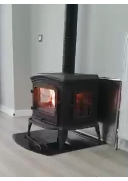 FS*032YK Altara Lüx 3 Camlı Yan Kapaklı Şömine Soba