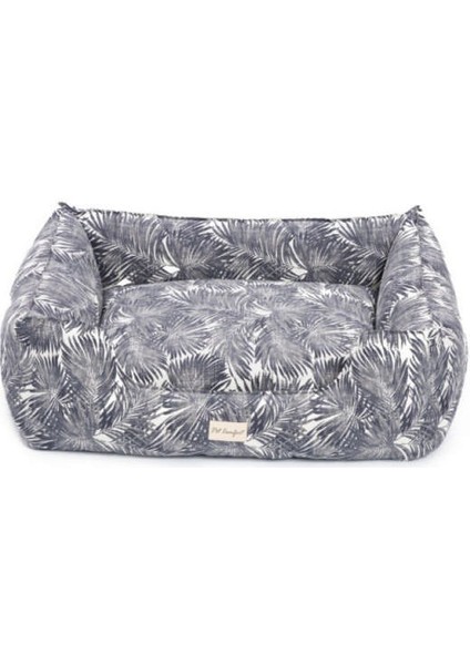 Alpha Merta Siyah-Beyaz Köpek Yatağı L 85X105CM