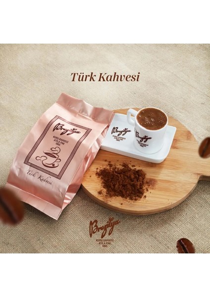 Orta Kavrulmuş Mehşur Denizli Brezilya Türk Kahvesi 100 gr x 3'lü Paket