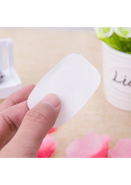 20PCS Tek Kullanımlık Kağıt Sabun Kamp Malzemesi fiyatları