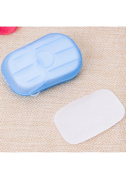 20PCS Tek Kullanımlık Kağıt Sabun Kamp Malzemesi modelleri