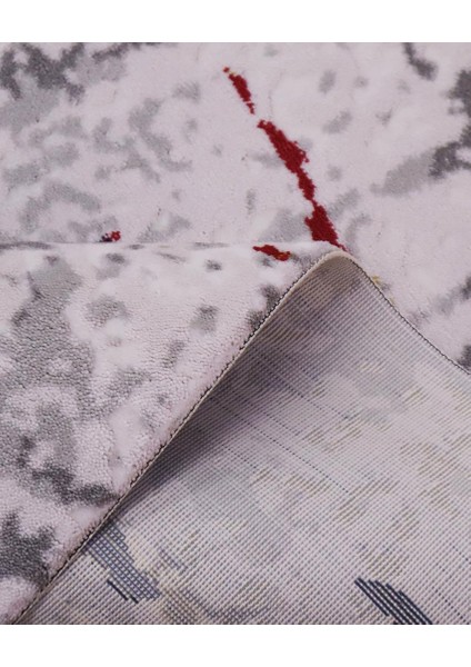 Ipek Mekik Halı Lapena Gri Beyaz Karışık Desenli Halı modelleri