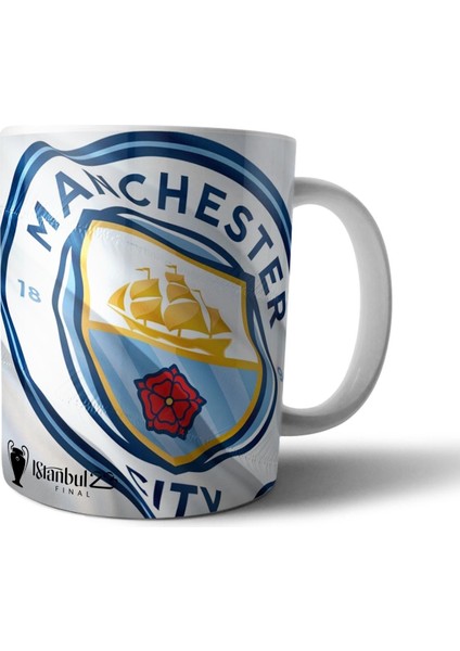 Manchester City Inter Şampiyonlar Ligi Finali İstanbul 2023 Kupa Bardak Model 3