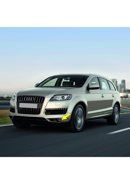 Audi Q7 2011-2015 Ön Tampon Sol Sis Farı Çerçevesi Kapağı 4L0807489A