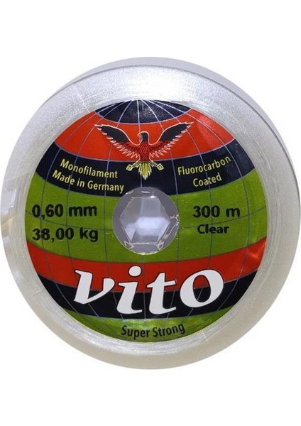 160 mt Fluorocarbon Coated Misina Clear