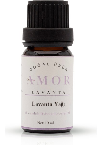 Amor Lavanta Aromaterapi Doğal Lavanta Uçucu Yağı 10ML