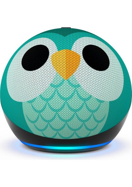 - Alexa - Owl ile Echo Dot Kids (5. Nesil, 2022 Sürümü)