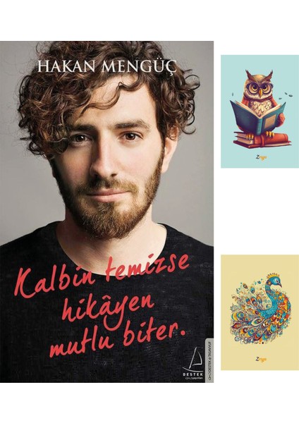 Kalbin Temizse Hikayen Mutlu Biter - Hakan Mengüç + Not Defterli Seti
