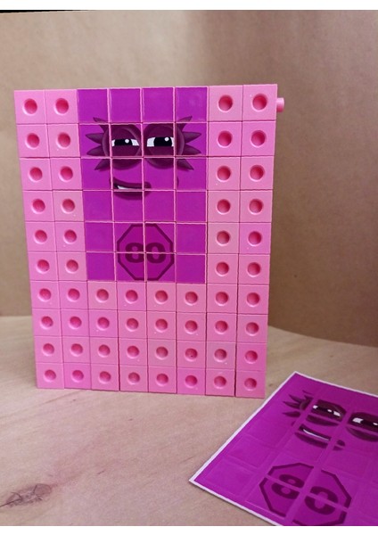 Number Blocks 80 Numara Numberblocks Snapcubes fiyatları