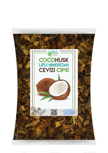 Orkide Bakımı Için Hindistan Cevizi Cipsi 1 Litre Cocohusk