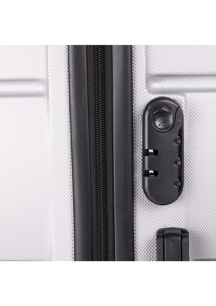 Yefa Dayanıklı Unisex 4 Tekerlekli Orta Boy Plastik Valiz fırsatları