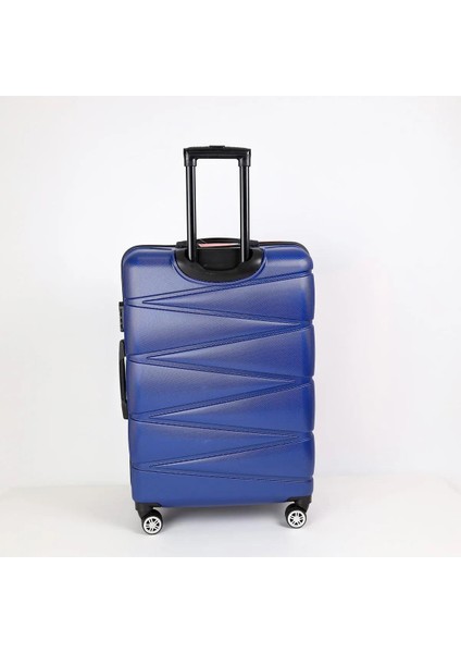 Yefa Dayanıklı Unisex 4 Tekerlekli Orta Boy Plastik Valiz fiyatları