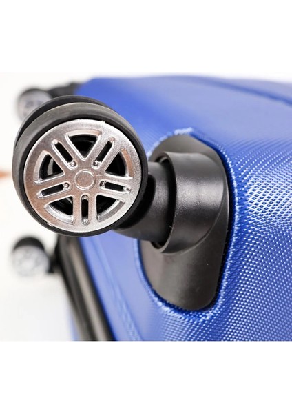Yefa Dayanıklı Unisex 4 Tekerlekli Orta Boy Plastik Valiz fırsatları
